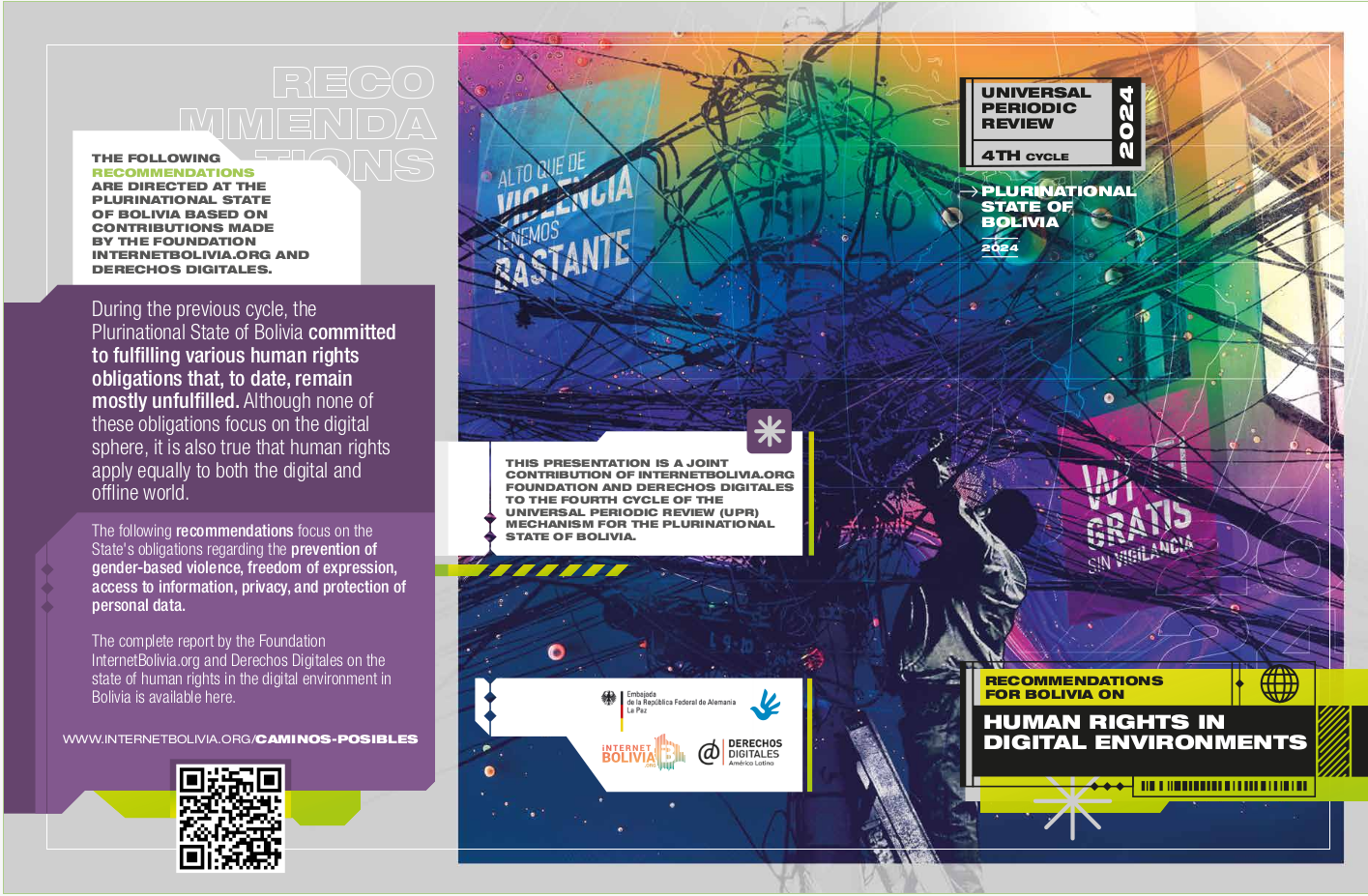 Summary: Recomendations for Bolivia on human rights in digital ...